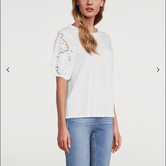 PAIGE Laura Puff-Sleeve T-Shirt - Picture 3 of 8